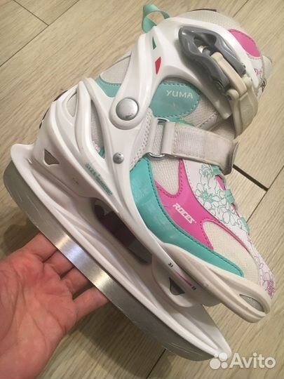 Коньки раздвижные детские Roces yuma 30-35