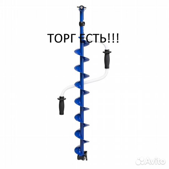 Ледобур Helios Long 110 мм, левое вращение Тонар