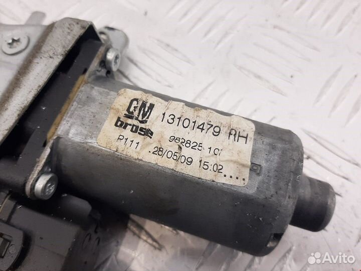 Стеклоподъемник передний правый Opel Astra G 2009