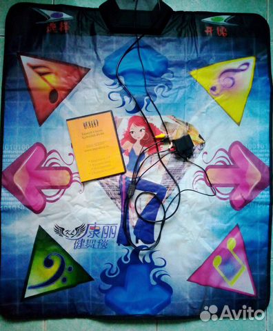 Детский музыкально-игровой коврик StepMania