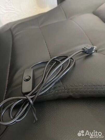 Компьютерное игровое кресло геймерское с массажем