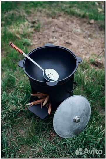 Казан Чугунный 22л Узбекский