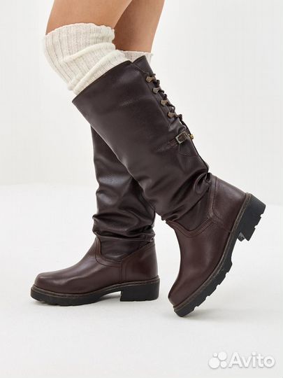 Женские сапоги с мехом, идеальные для осени