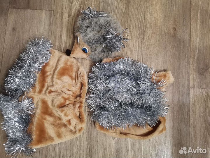 Новогодний костюм ежика