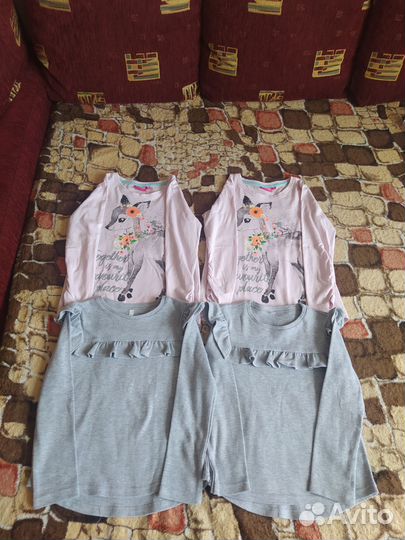 Платья,кофты,шорты для девочки или двойни