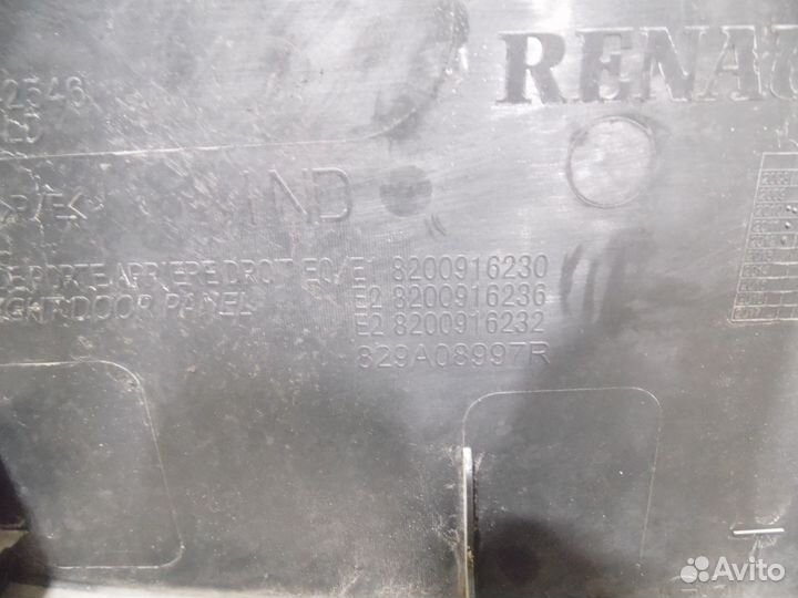 Обшивка двери задней правой Logan 2005-2014