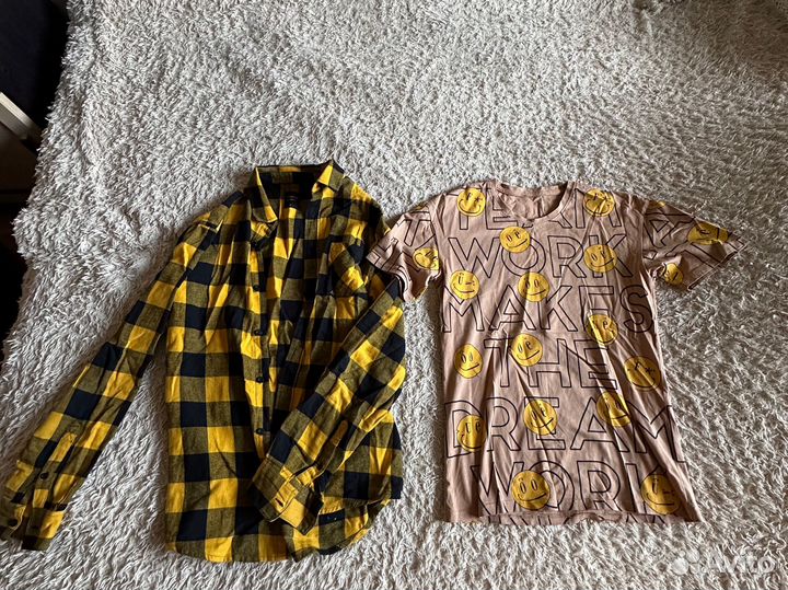 Футболка и рубашка