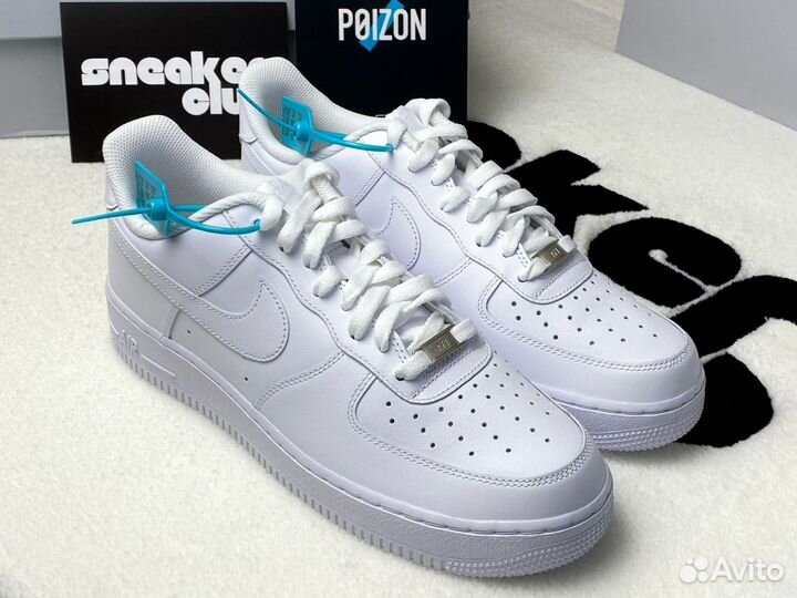 Nike Air Force 1 кроссовки белые