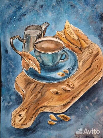 Картины акварель