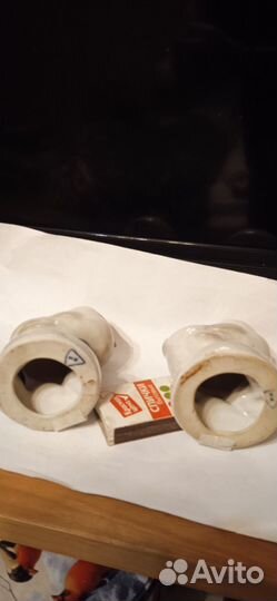 Фарфоровая статуэтка Цыплёнок, Гжель, СССР, 50-х г