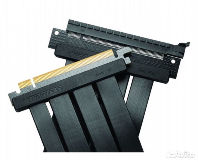 Райзер-кабель phanteks Gen 4.0 220мм 90град