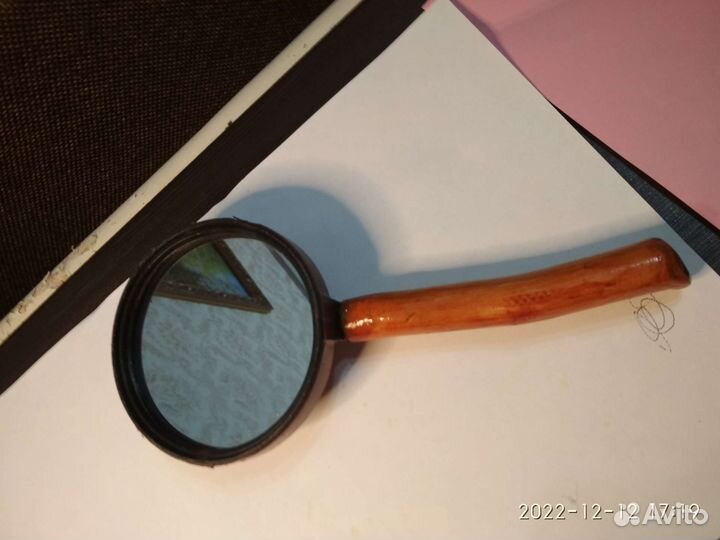 Зеркало ручное с увеличением.Новое