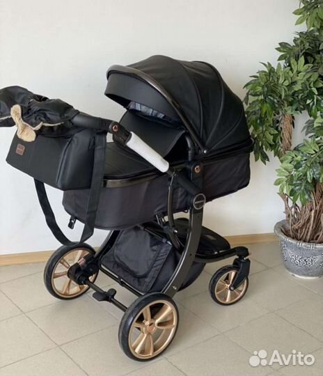 Коляска Dalux 2/1- Эко кожа / новые
