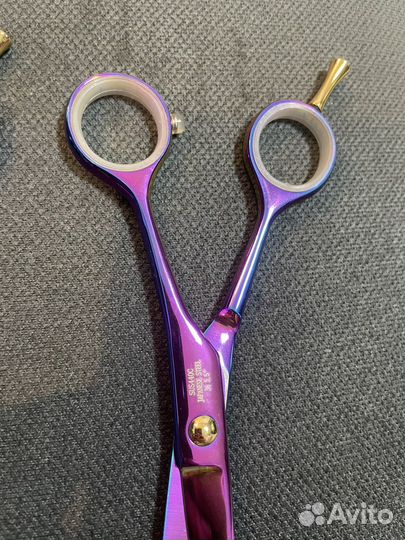 Ножницы парикмахерские, филировочная бритва
