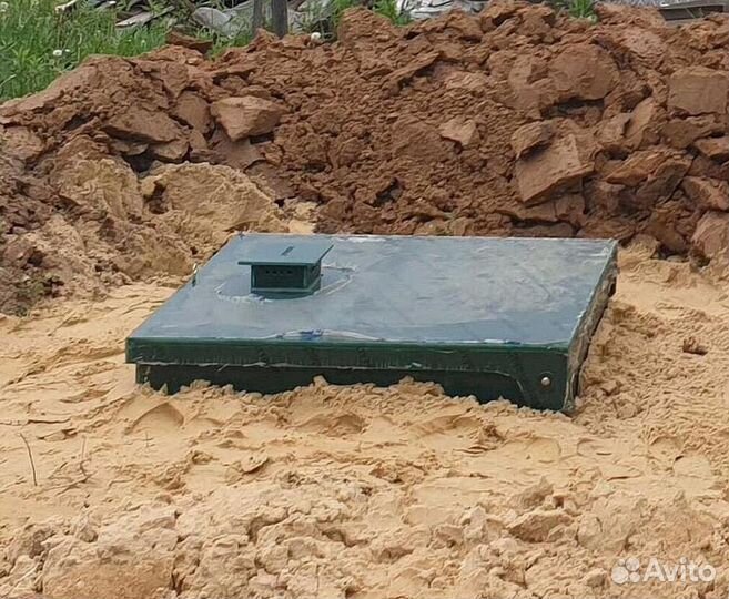 Септик для дома. Монтаж под ключ за 1 день