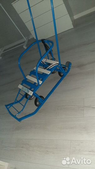 Детские санки с колесами бу