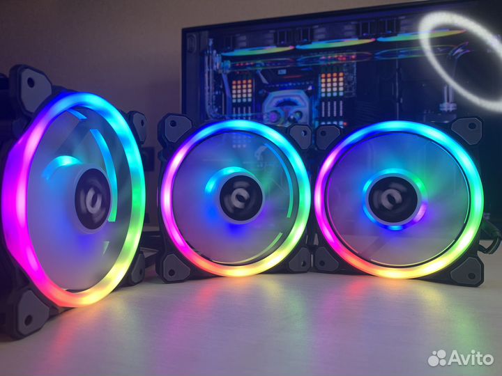 Вентиляторы Thermaltake Riing Trio 12 RGB FAN TT