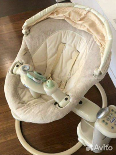 Детские электрокачели graco