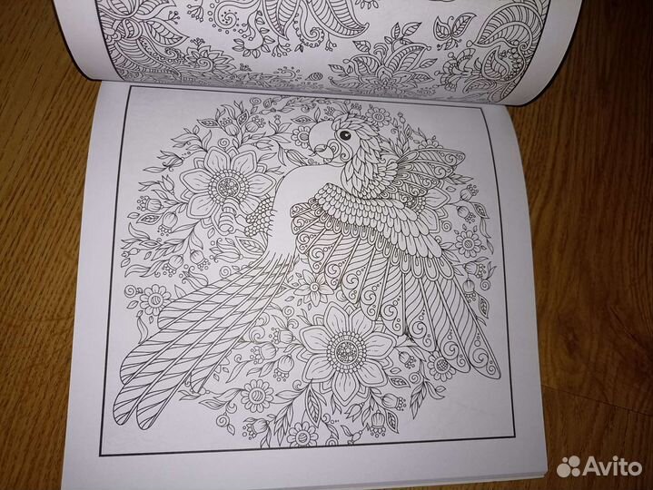 Раскраска антистресс Чик-чирик