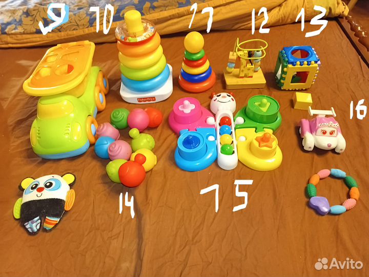 Музыкальные развивающие игрушки