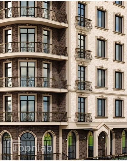 1-к. квартира, 45 м², 7/9 эт.