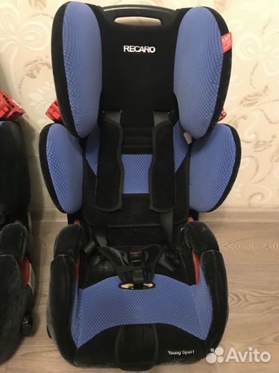 Детское автокресло 9 до 36 кг recaro