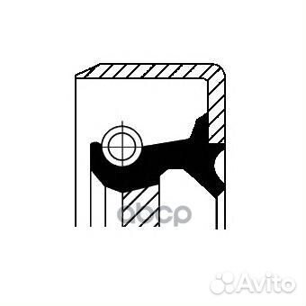 Сальник коробки передач 19034104B Corteco