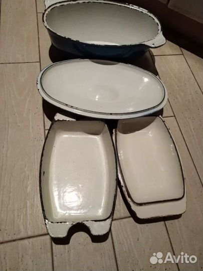 Эмалированная посуда СССР