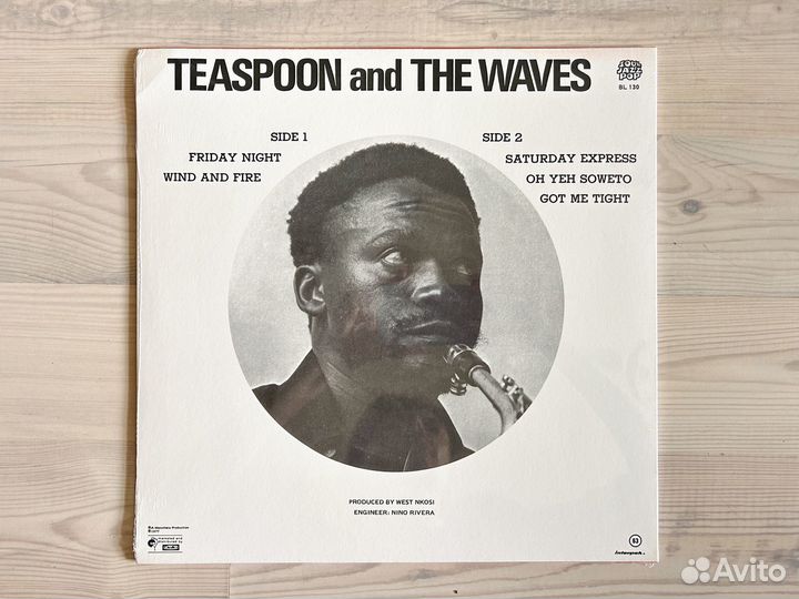 Винил Teaspoon & The Waves (LP, Blue) Jazz-Funk