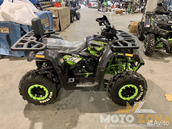 Квадроцикл MotoLand Wild Track 200 Lux серый