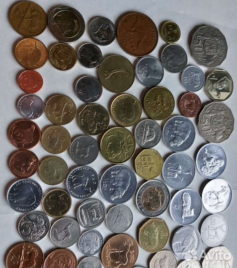 Животные (Фауна) монеты