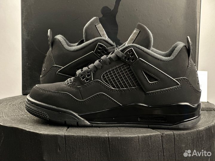 Кроссовки Nike Air Jordan 4 Retro Black Cat