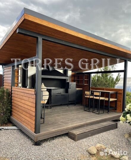 Мангальный комплекс лофт