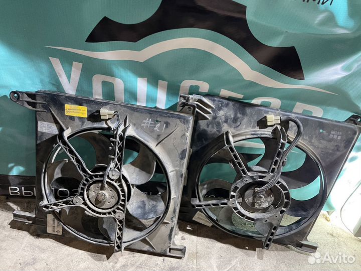 Диффузор радиатора в сборе daewoo nexia