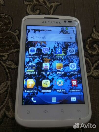 Alcatel one touch 991