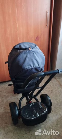 Велосипед коляска с ручкой