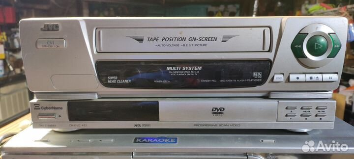 Видеомагнитофоны JVC dvd LG CyberHome