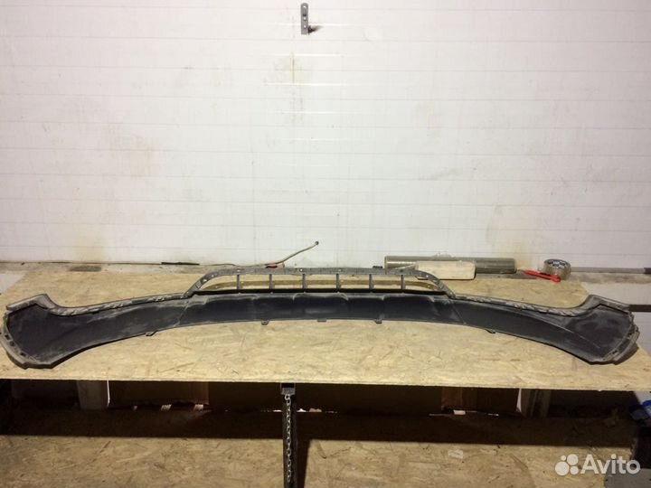 Юбка переднего бампера audi Q3 12