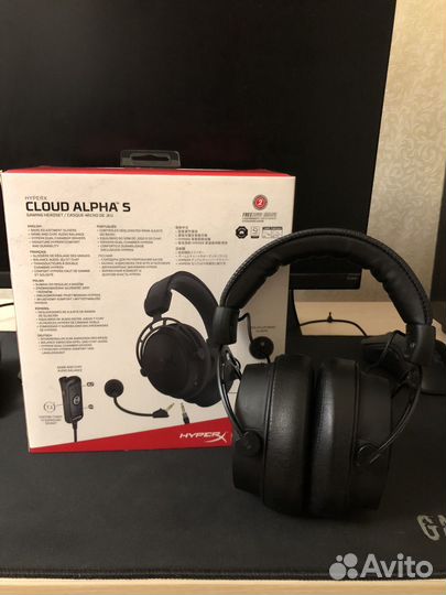 Игровые наушники HyperX Cloud Alpha S
