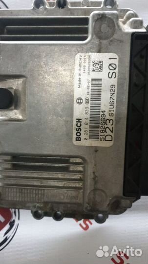 Блок управление двс (двигателем) fiat ducato 244