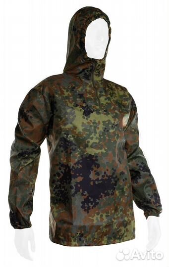 Arctic Stowaway Windbreaker Shirt Flecktarn