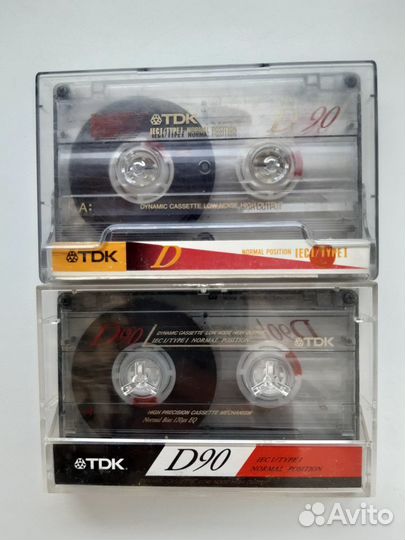 Аудио кассеты 90 минут