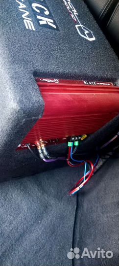 Сабвуфер Ural black hurricane