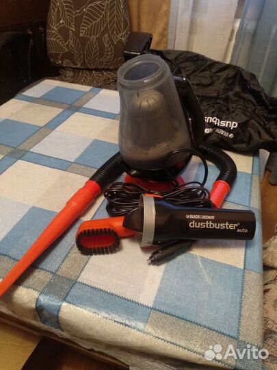 Пылесос автомобильный black & decker ADV1220-XK