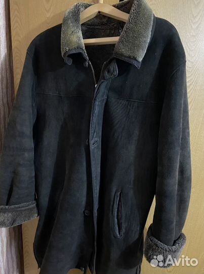 Кожаная дубленка мужская (натуральная)