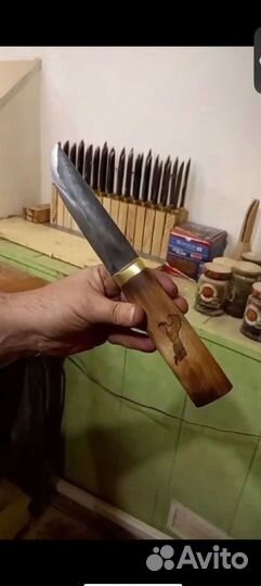 Нож охотничий Кованый