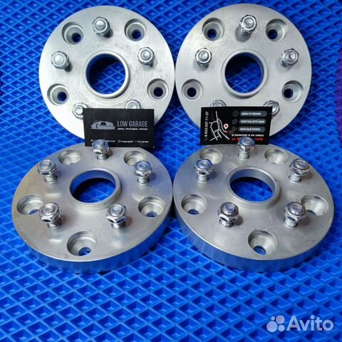 Проставки 5х139.7-5х114.3 30мм переходные. Нива