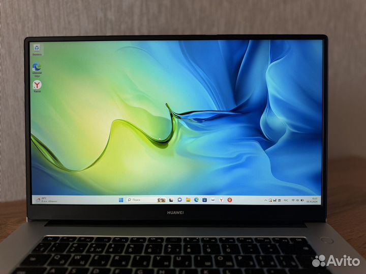 Ноутбук huawei matebook d15