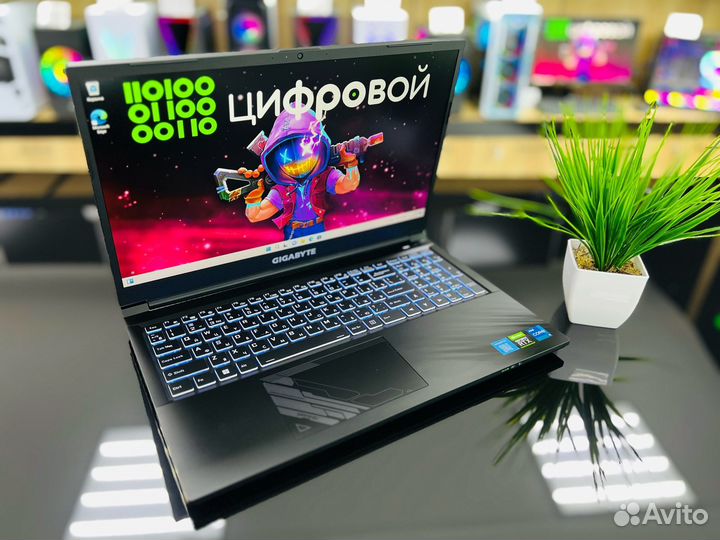 New Gigabyte 15.6 Core i5-12500H/RTX 3050/SSD-512