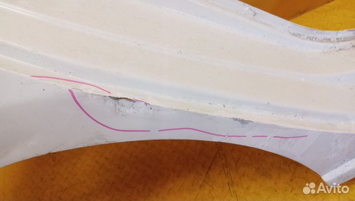 Крыло заднее правое Polo (Sed RUS) 6RU809606C